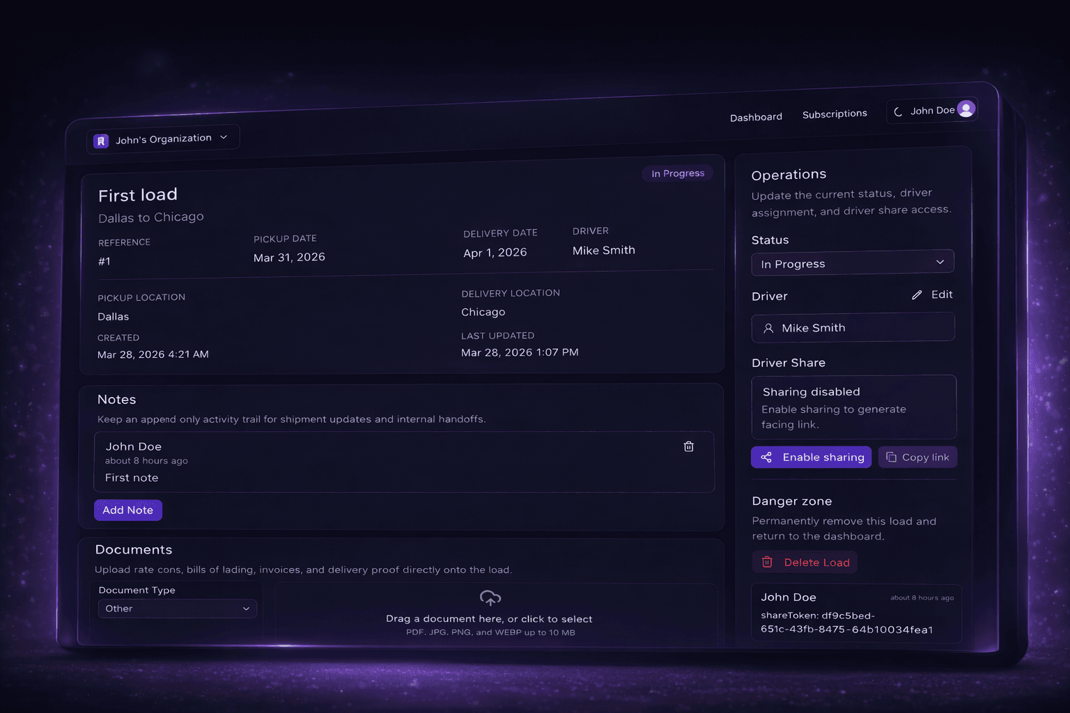 Dashboard Preview